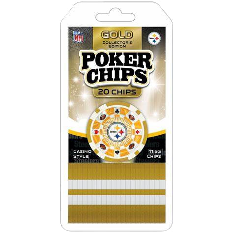 Pittsburgh Steelers 20 Piece Poker Chips image 0