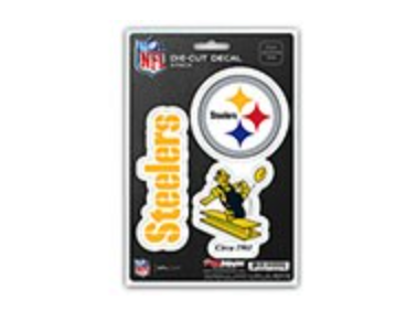 Pittsburgh Steelers 3 Pack Decals image 0