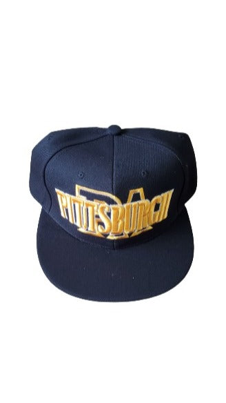 Pittsburgh Pa Snap Back Flat Bill Hat image 0