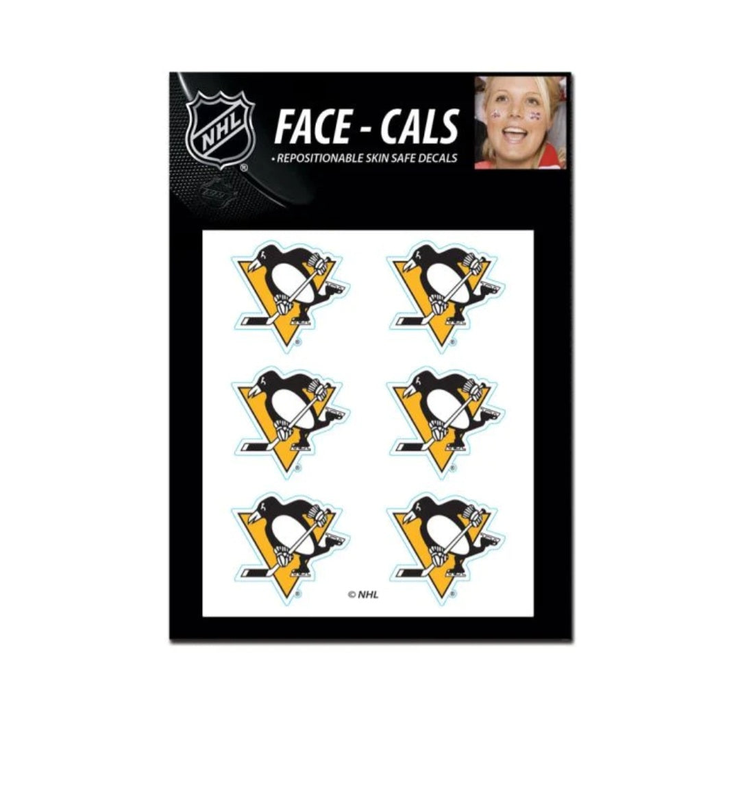 Pittsburgh Penguins Face Cals image 0