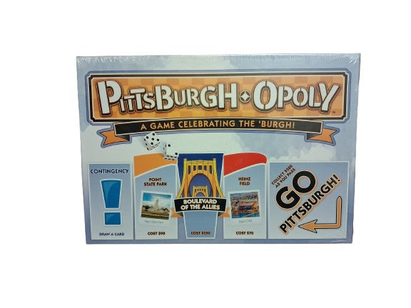 Pittsburgh Opoly Board Game
