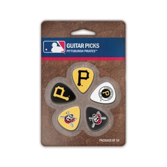 Pittsburgh Pirates 10 Pack Guitar Picks 