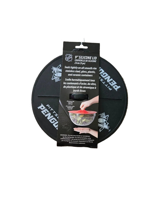 Pittsburgh Penguins 9" Silicone Lid